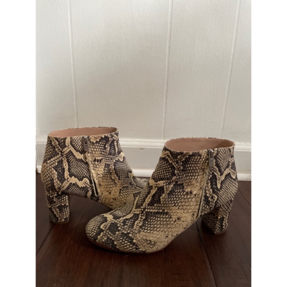 LOEFFLER RANDALL Greer Python Bootie - Picture 7 of 11